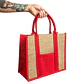 Eco Market Bag | Sacola em Linho com Alças Reforçadas - Thumbnail 1