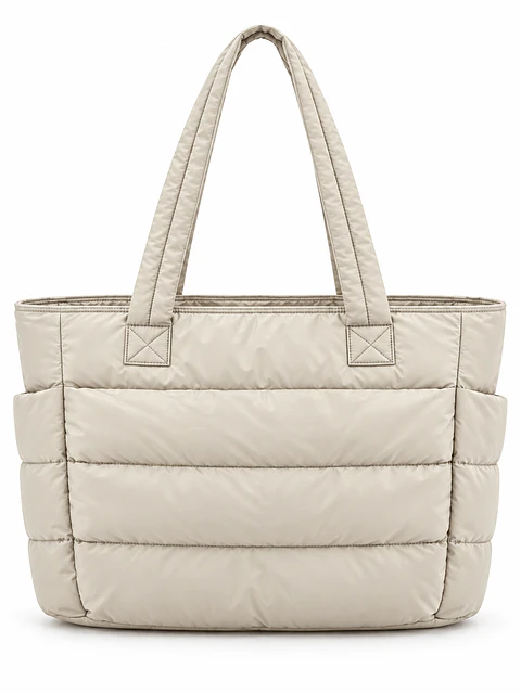 Luma Tote Puff Premium Multifuncional 15,6” Personalizada