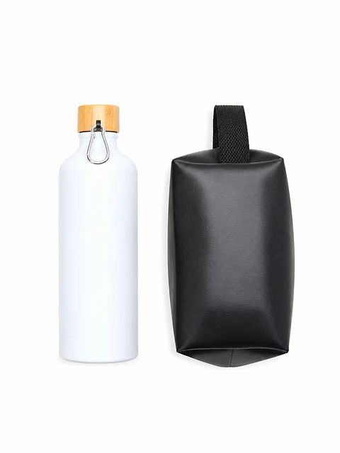 Kit Nomad | Garrafa 1L + Necessaire Personalizadas