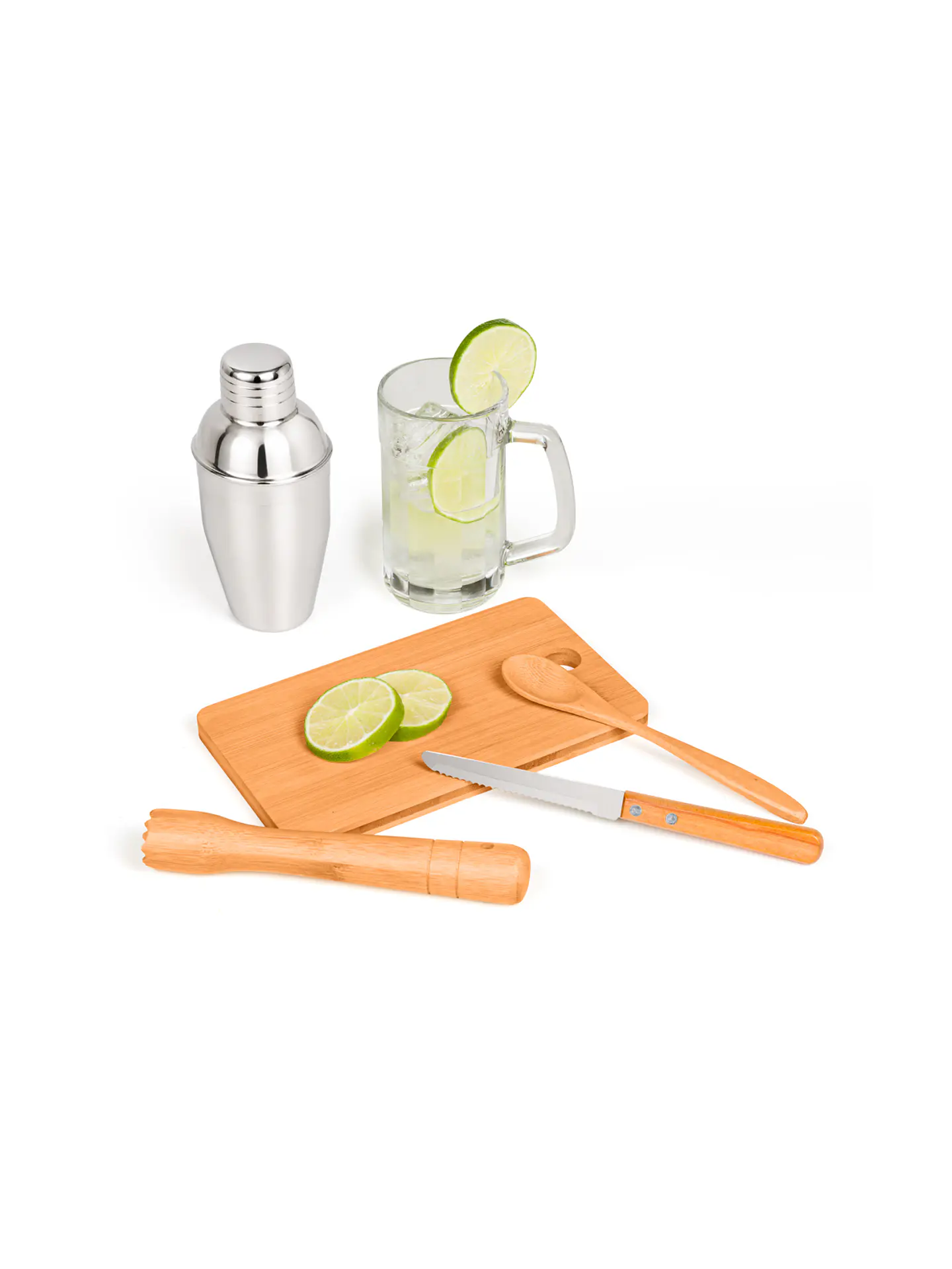 Kit Bar Bamboo Caipi | 6 Peças para Drinks e Cerveja 5