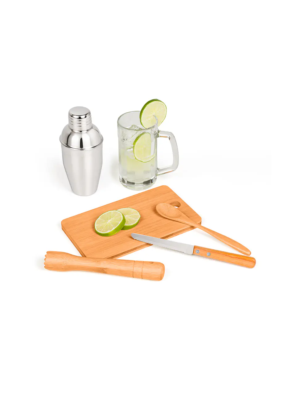 Kit Bar Bamboo Caipi | 6 Peças para Drinks e Cerveja 5