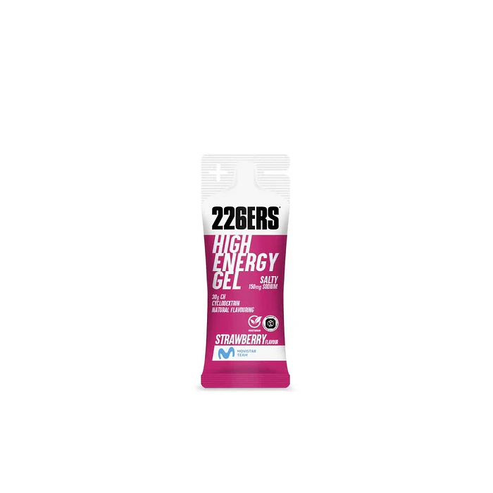 HIGH ENERGY GEL XS Fresa Salty - Gel Energético