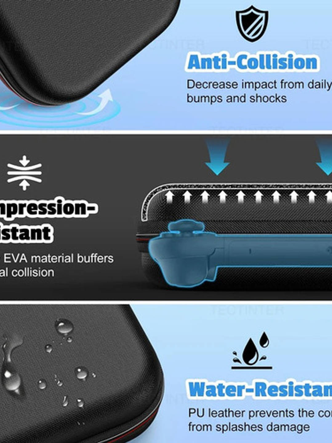 Estuche Protector Eva Para Nintendo Switch 2 Con Ranuras 4