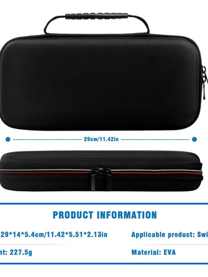 Estuche Protector Eva Para Nintendo Switch 2 Con Ranuras 6
