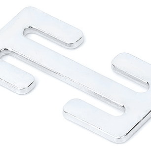 2 Clip Bloqueo Tipo H Para Cinturón Seguridad Silla Auto