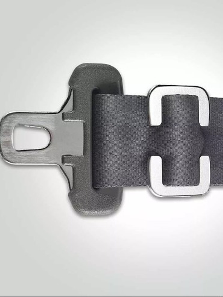 2 Clip Bloqueo Tipo H Para Cinturón Seguridad Silla Auto 3