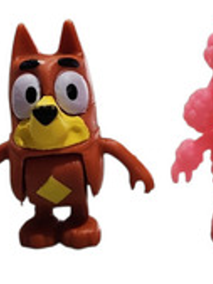 Figuras De Acción Bluey Y Bingo - Pack De 8 Unidades Amigos 3