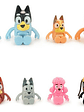 Figuras De Acción Bluey Y Bingo - Pack De 8 Unidades Amigos - Miniatura 4