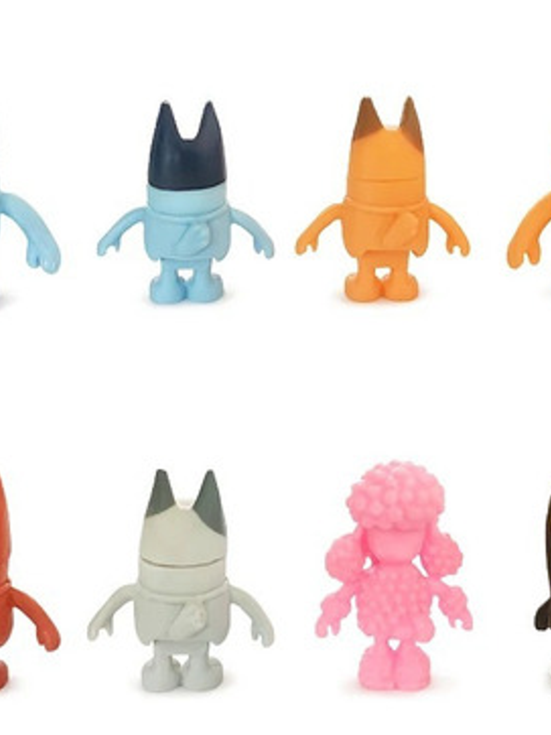 Figuras De Acción Bluey Y Bingo - Pack De 8 Unidades Amigos 5