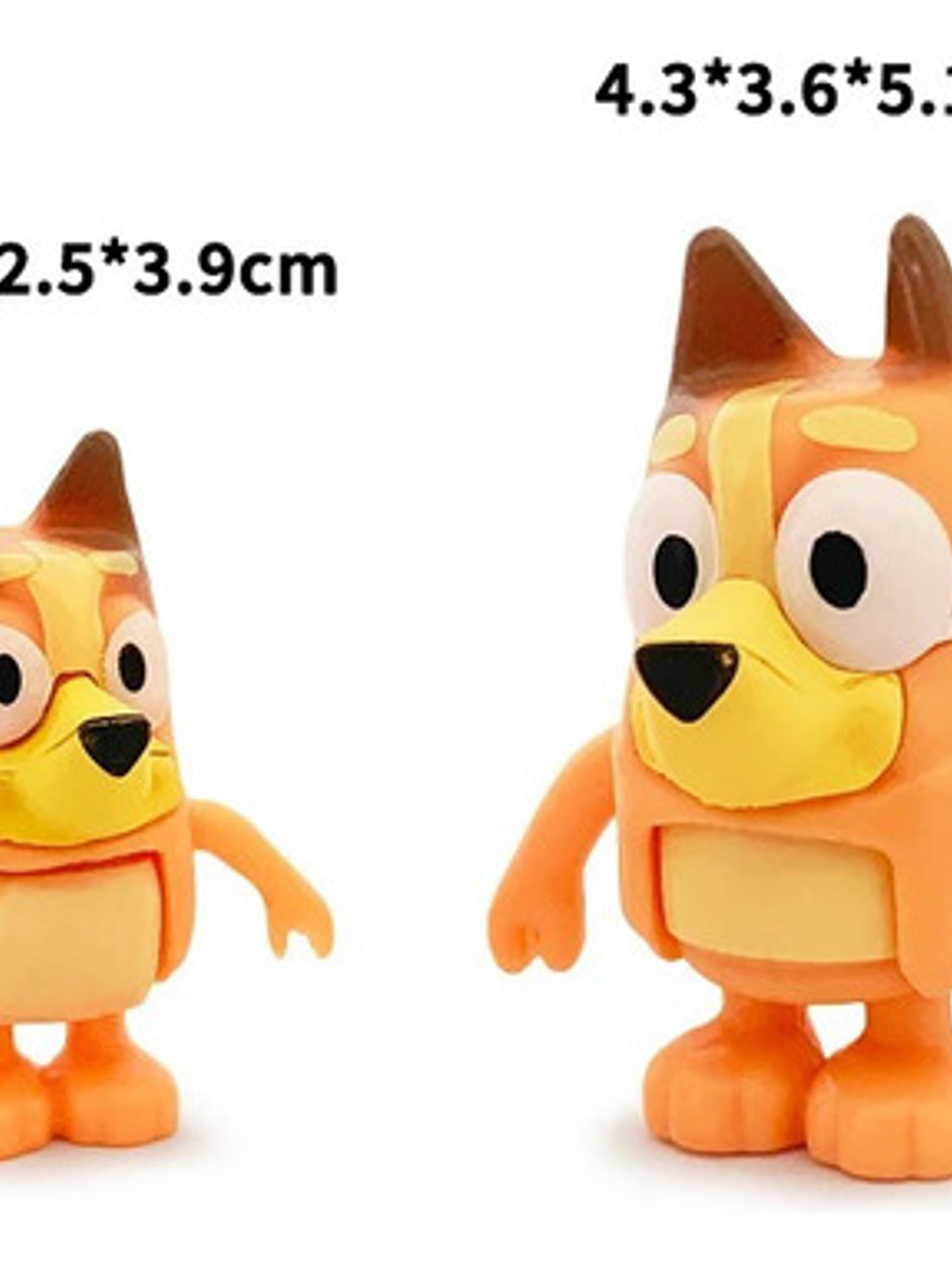 Figuras De Acción Bluey Y Bingo - Pack De 8 Unidades Amigos 7