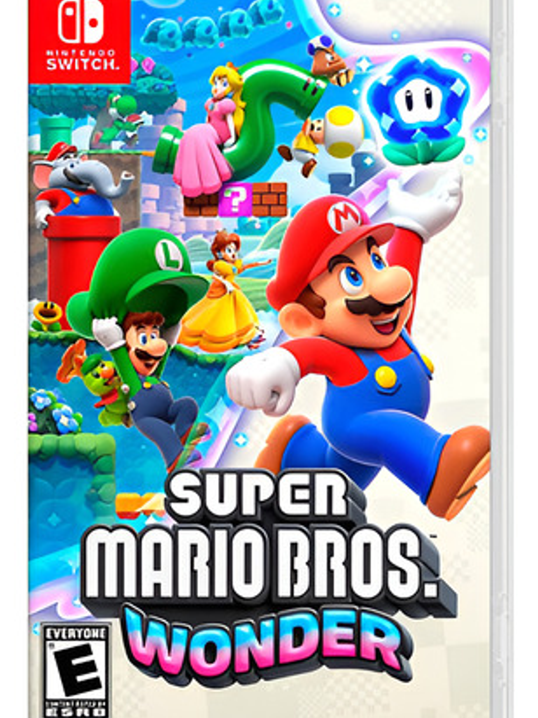 Juego Super Mario Bros Wonder Nintendo Switch Fisico  (china 1