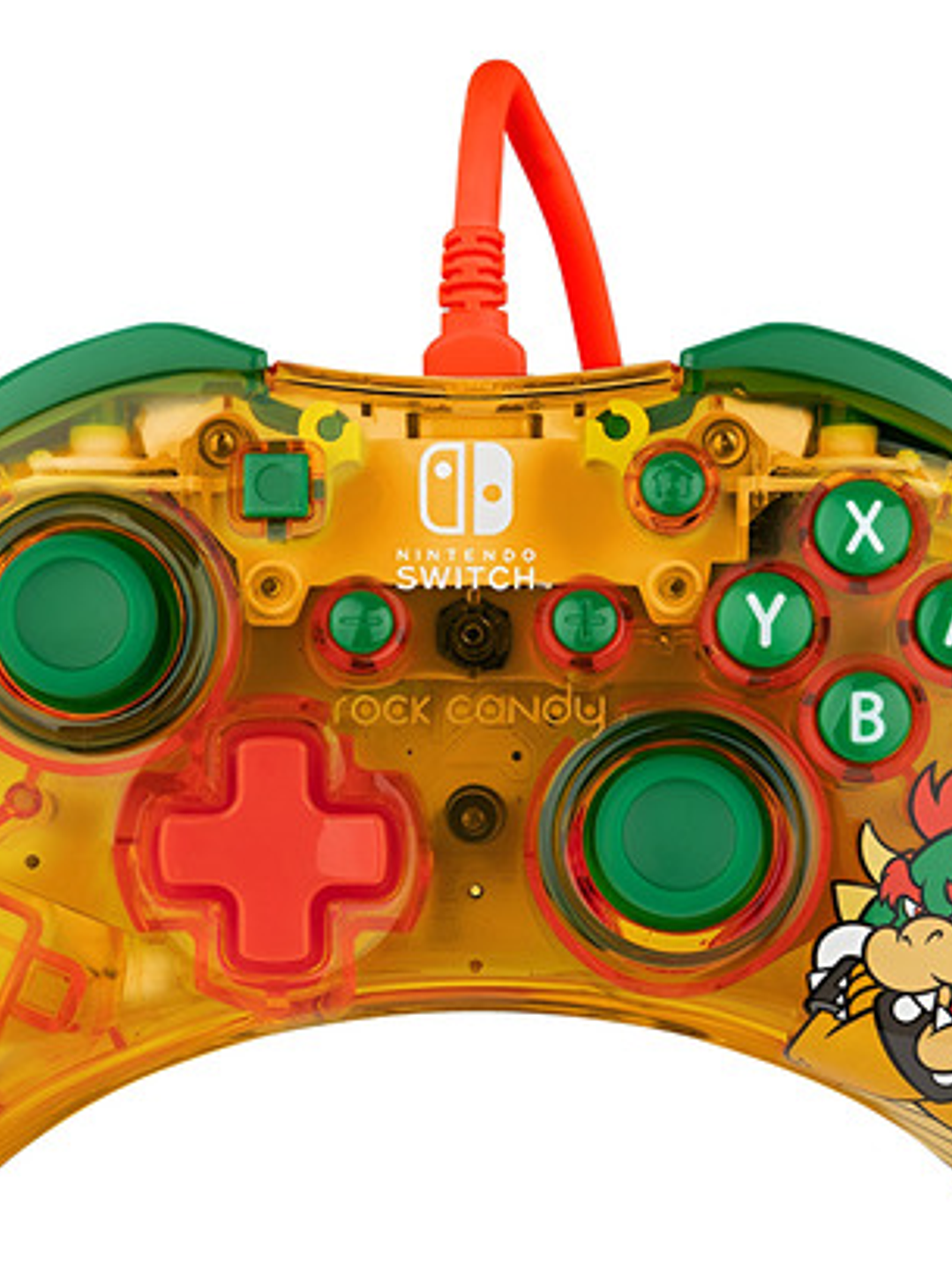 Control Joystick Rock Candy Bowser Para Nintendo Switch 1