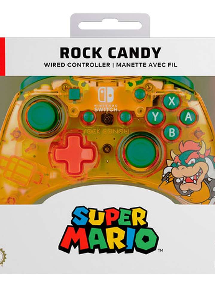 Control Joystick Rock Candy Bowser Para Nintendo Switch 9