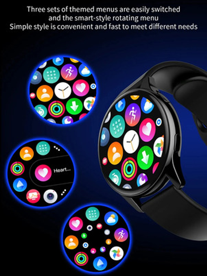 Smartwatch Marca Lige Con Carga Inalámbrica 8