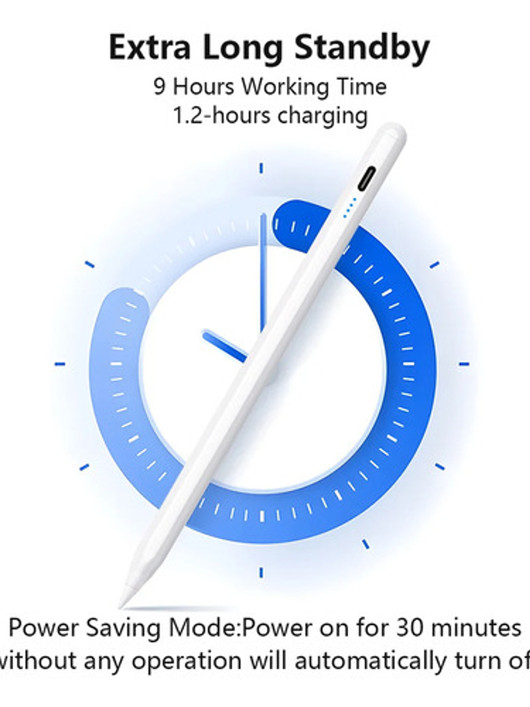 Lápiz Táctil Para Apple 2018 A 2022 Active Stylus Pen 5