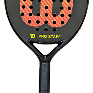 Pala Padel Pro Staff V2 Team Wilson Color Negro Rojo