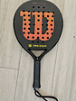 Pala Padel Pro Staff V2 Team Wilson Color Negro Rojo - Miniatura 2