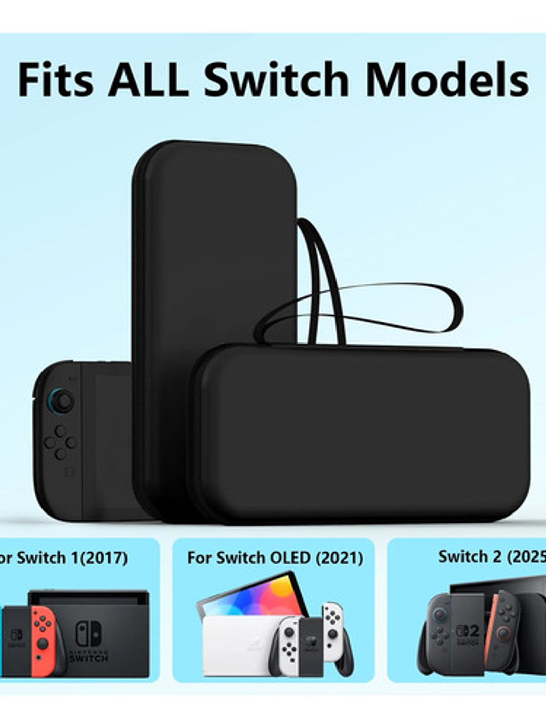 Funda Estuche Rígido Para Nintendo Switch 2 Viaje Anti Golpe 13