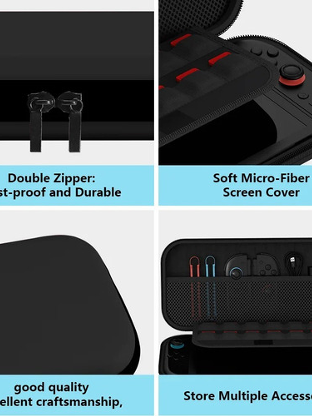 Funda Estuche Rígido Para Nintendo Switch 2 Viaje Anti Golpe 25