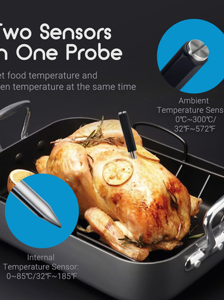 Termómetro Bluetooth Para Asados, Carne, Cocina 4