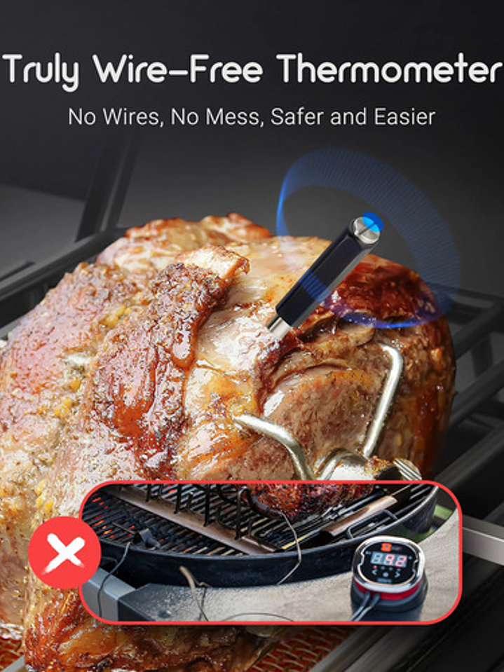 Termómetro Bluetooth Para Asados, Carne, Cocina 5