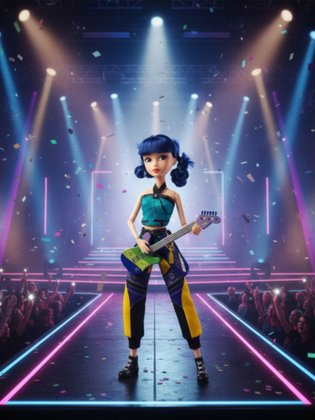 Muñecas Guerreras K-pop  Con Caja Devil Hunter 14