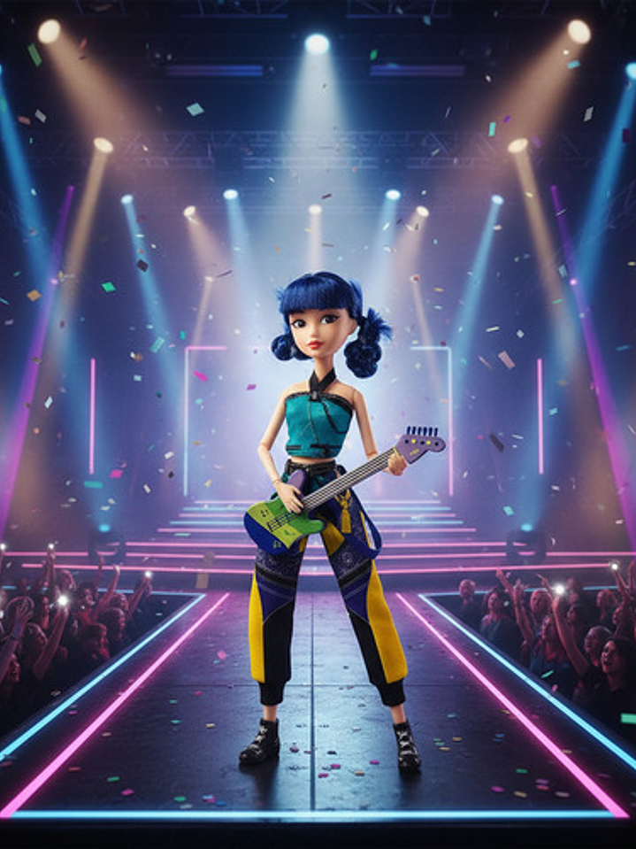 Muñecas Guerreras K-pop  Con Caja Devil Hunter 14