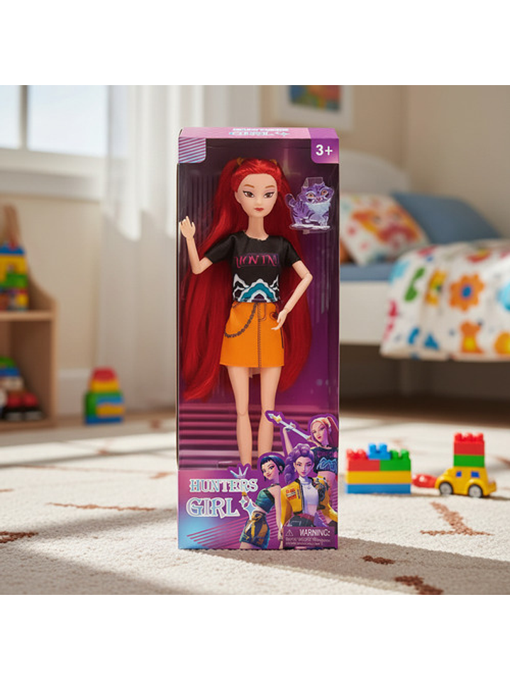 Muñecas Guerreras K-pop Con Caja Devil Hunter 10