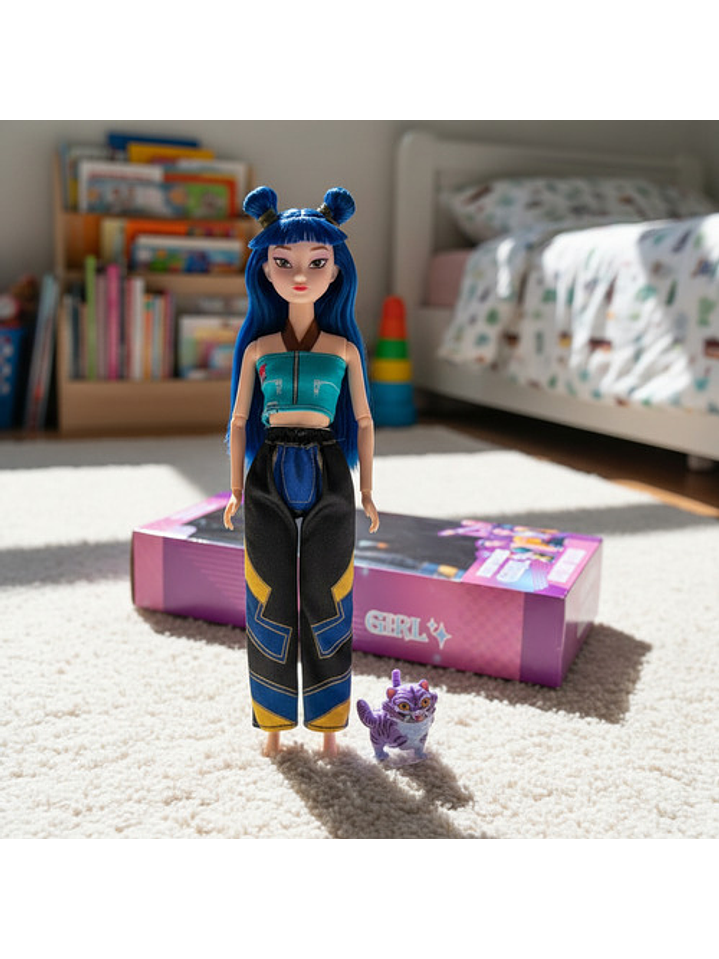 Muñecas Guerreras K-pop Con Caja Devil Hunter 12