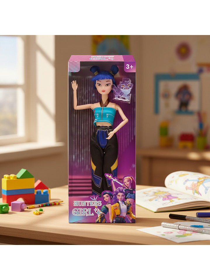 Muñecas Guerreras K-pop Con Caja Devil Hunter 15