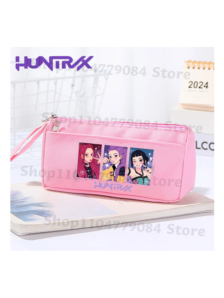 Estuche De Lápices Escolar Colegio K-pop Demon Hunters 9