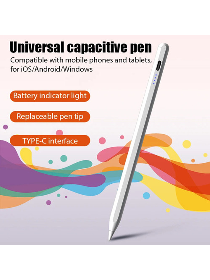 Lápiz Óptico Universal Android, Ios, Windows, Capacitiva 3