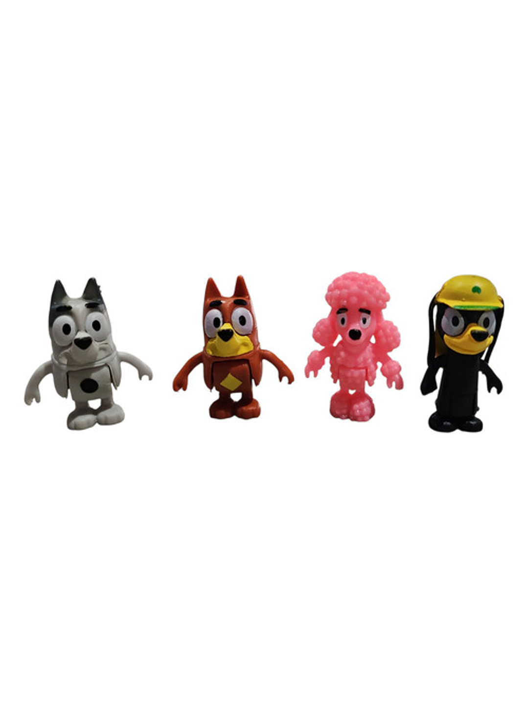 Figuras De Acción Bluey Y Bingo - Pack De 8 Unidades Amigos 3