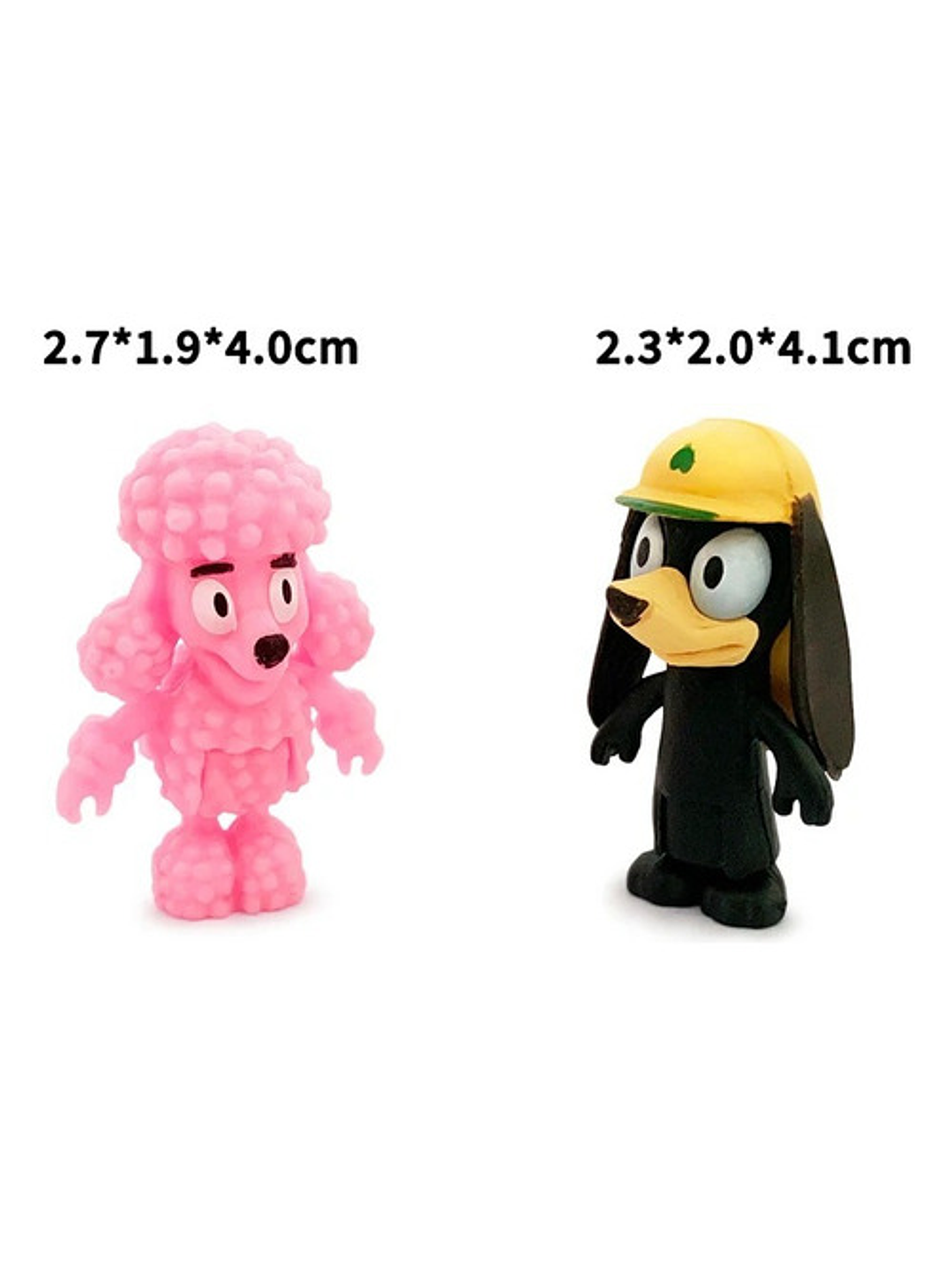 Figuras De Acción Bluey Y Bingo - Pack De 8 Unidades Amigos 9