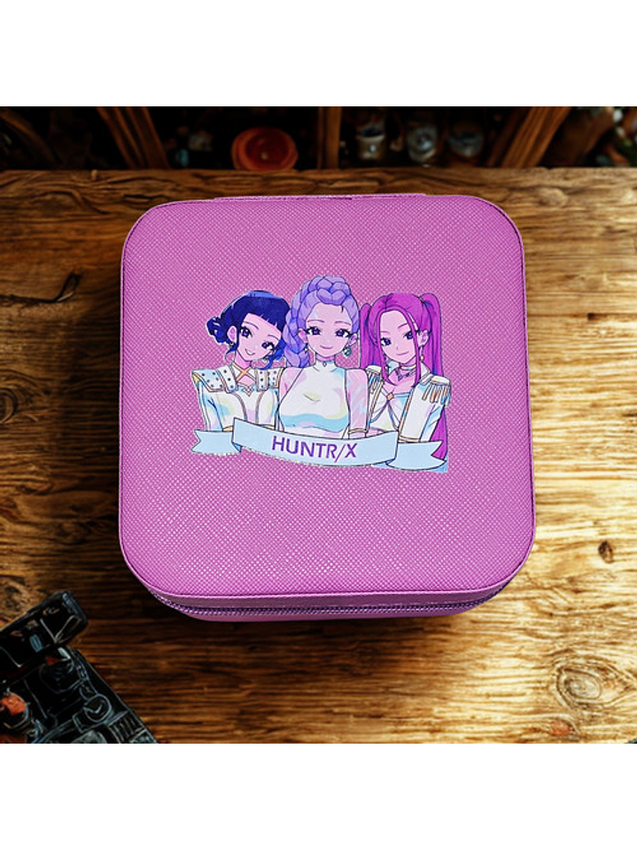 K-pop Demon Hunters Caja Organizador De Joyería Portátil 1