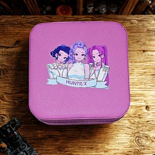 K-pop Demon Hunters Caja Organizador De Joyería Portátil