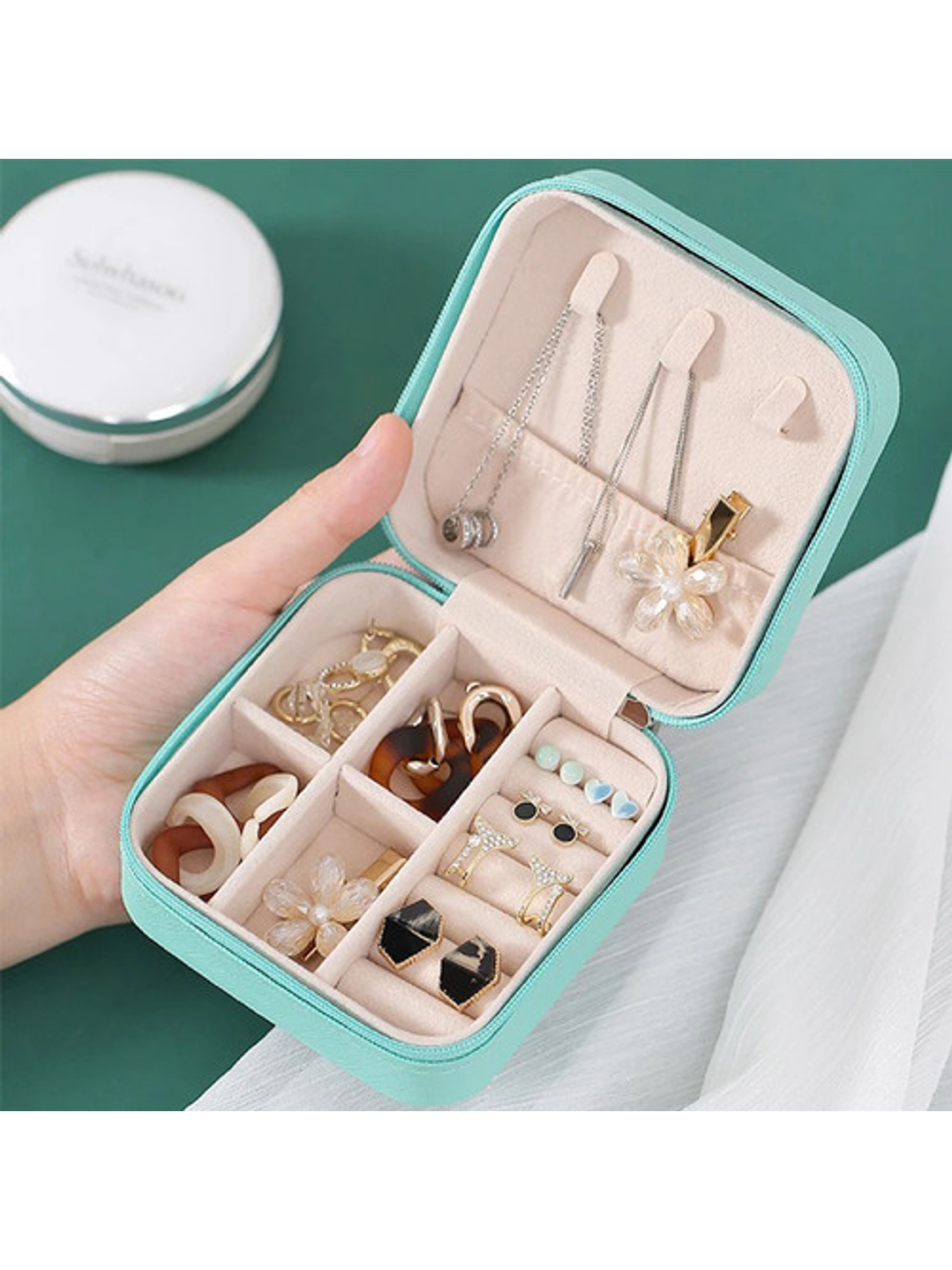 K-pop Demon Hunters Caja Organizador De Joyería Portátil 7