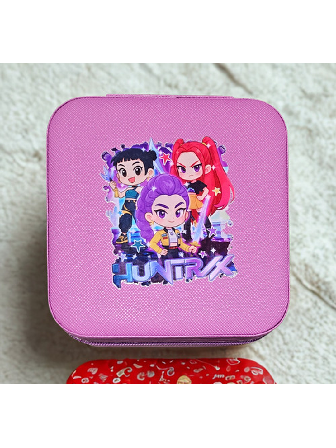 K-pop Demon Hunters Caja Organizador De Joyería Portátil 8