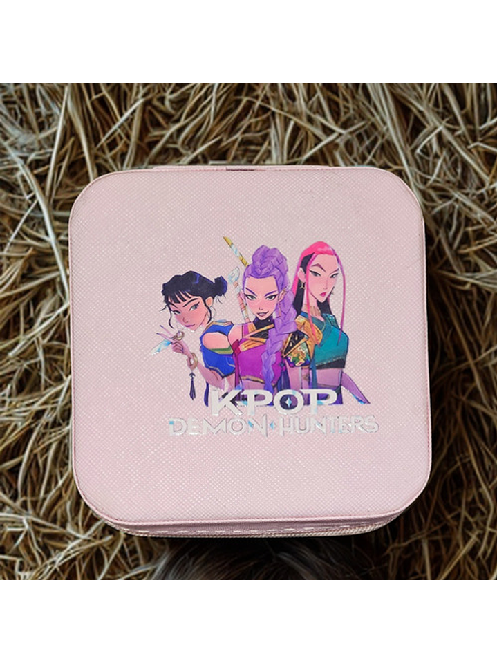 K-pop Demon Hunters Caja Organizador De Joyería Portátil 12