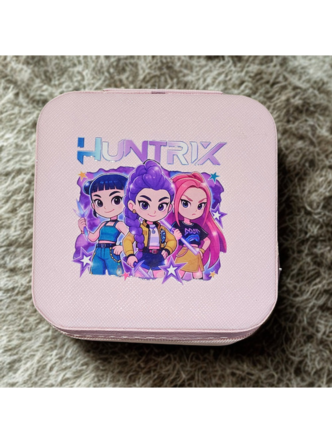 K-pop Demon Hunters Caja Organizador De Joyería Portátil 13