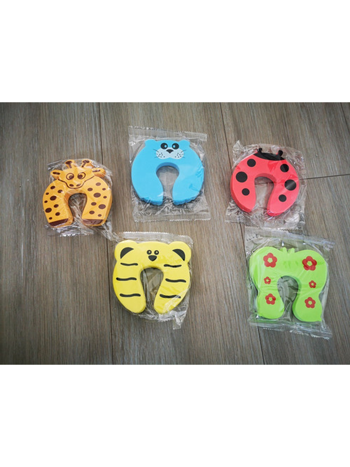 5 Topes Goma Eva Para Puertas Cierre Seguridad Bebés Niños 2