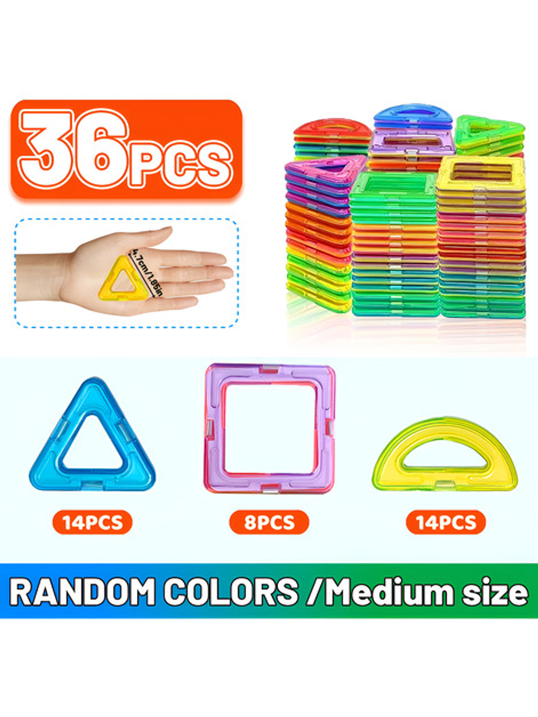 Juego De Bloques Magnéticos De Construcción Para Niños 1