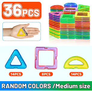 Juego De Bloques Magnéticos De Construcción Para Niños