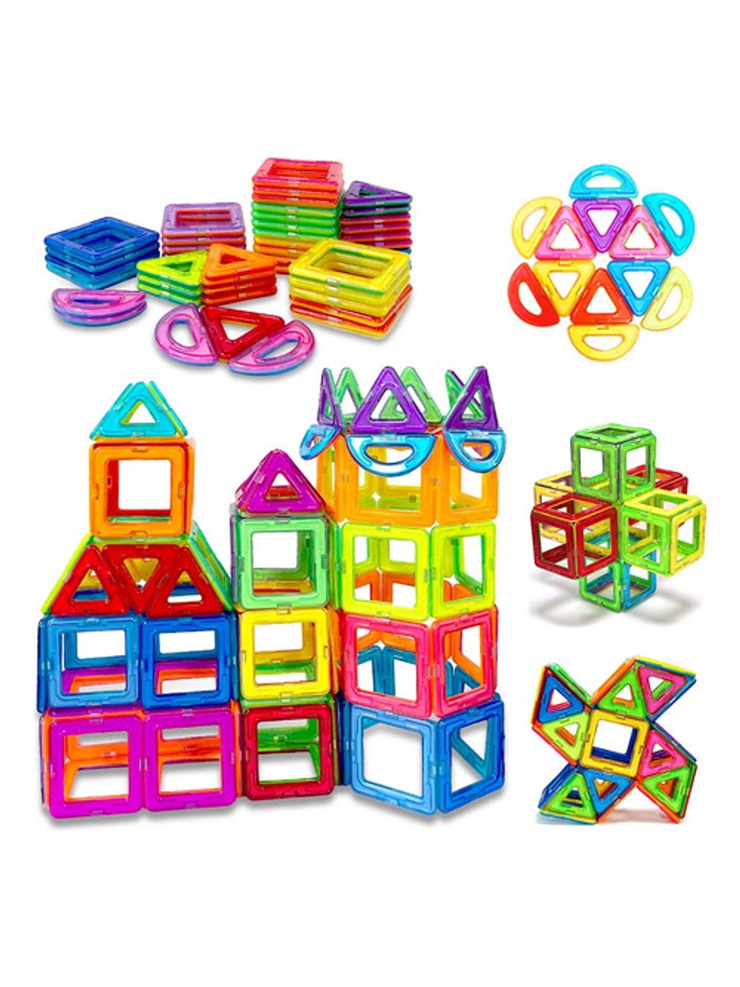 Juego De Bloques Magnéticos De Construcción Para Niños 5