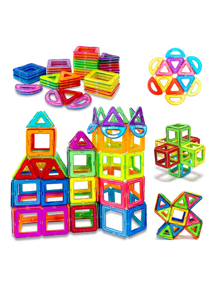 Juego De Bloques Magnéticos De Construcción Para Niños 5