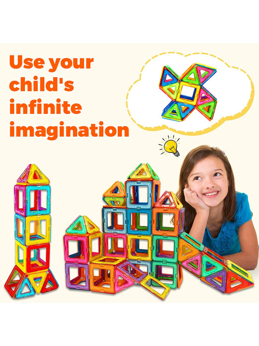 Juego De Bloques Magnéticos De Construcción Para Niños 6