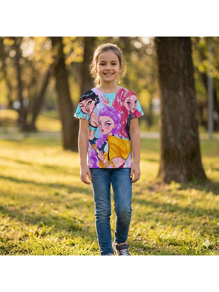 Poleras De Guerreras Del Kpop Demon Hunters 11