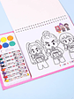 Libro Para Colorear Guerreras Kpop Huntrix Rumi Mira Zoey - Miniatura 6