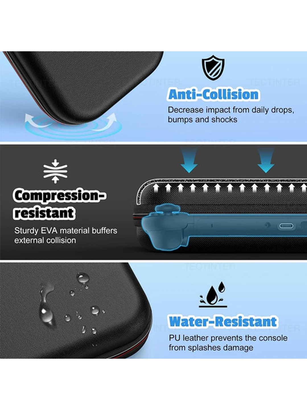 Estuche Protector Eva Para Nintendo Switch 2 Con Ranuras 4