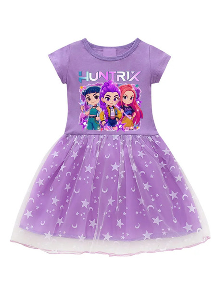 Vestido Guerreras Kpop Huntrix Zoey Mira Rumi 4